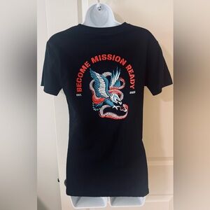 Mission Ready Black Graphic Tee